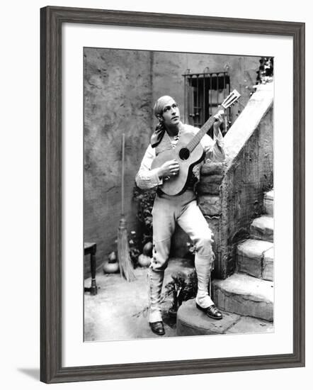 Blood And Sand, Rudolph Valentino, 1922-null-Framed Photo