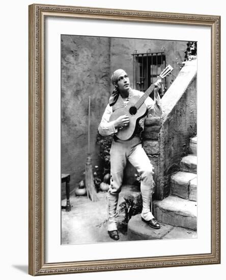Blood And Sand, Rudolph Valentino, 1922--Framed Photo