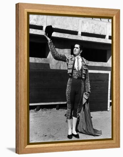 Blood And Sand, Tyrone Power, 1941-null-Framed Stretched Canvas