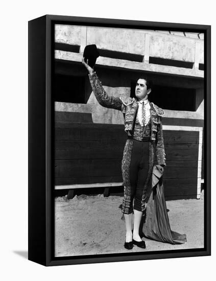 Blood And Sand, Tyrone Power, 1941-null-Framed Stretched Canvas