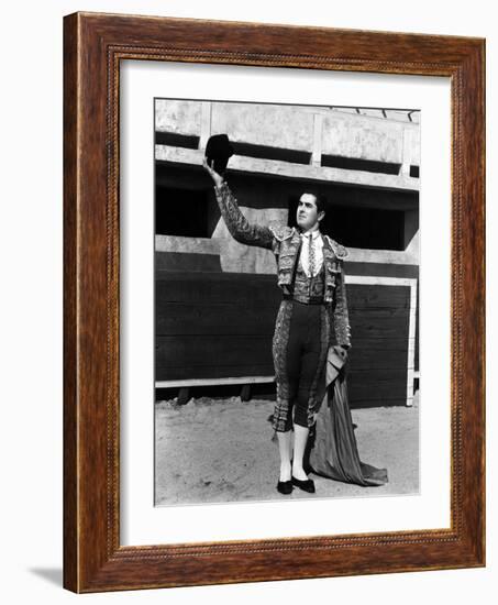 Blood And Sand, Tyrone Power, 1941-null-Framed Photo