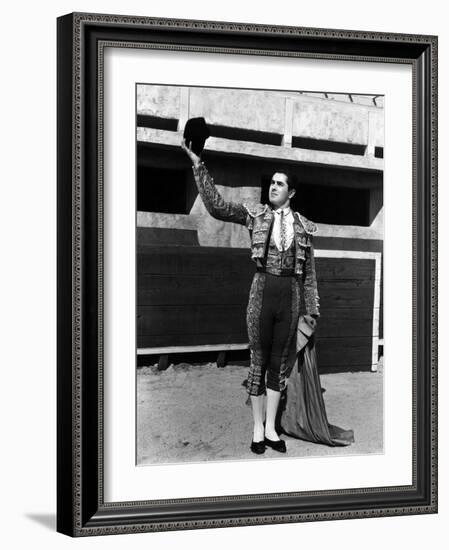 Blood And Sand, Tyrone Power, 1941-null-Framed Photo