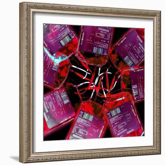 Blood Bags-Kevin Curtis-Framed Premium Photographic Print