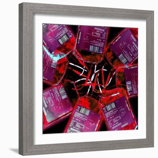 Blood Bags-Kevin Curtis-Framed Premium Photographic Print