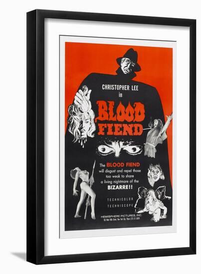 Blood Fiend, (aka Theatre of Death), Christopher Lee, 1967-null-Framed Art Print