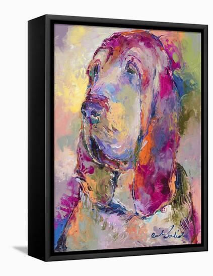 Blood Hound-Richard Wallich-Framed Premier Image Canvas