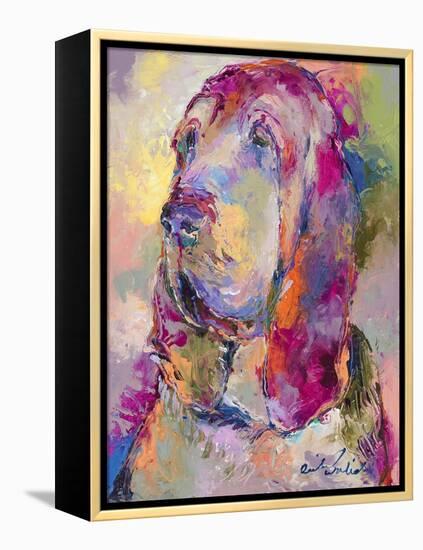 Blood Hound-Richard Wallich-Framed Premier Image Canvas