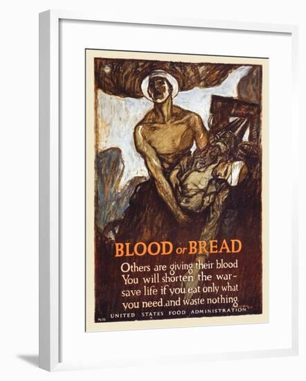 Blood or Bread-Henry Raleigh-Framed Art Print