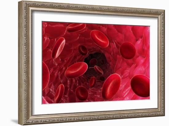 Blood Vessel, Artwork-David Mack-Framed Photographic Print