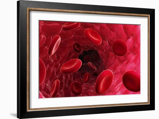 Blood Vessel, Artwork-David Mack-Framed Photographic Print