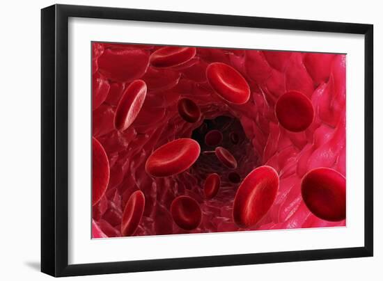 Blood Vessel, Artwork-David Mack-Framed Photographic Print