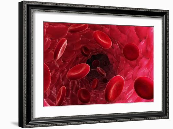 Blood Vessel, Artwork-David Mack-Framed Photographic Print