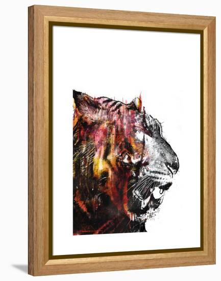 Bloodbeat II-Alex Cherry-Framed Stretched Canvas