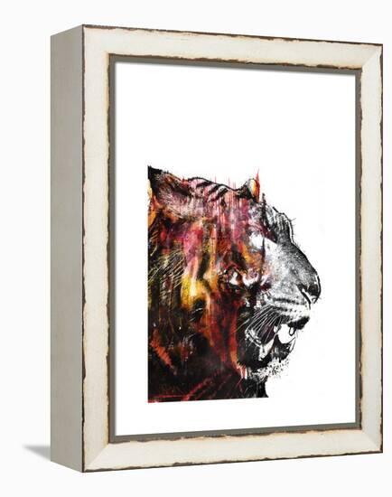 Bloodbeat II-Alex Cherry-Framed Stretched Canvas