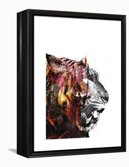 Bloodbeat II-Alex Cherry-Framed Stretched Canvas