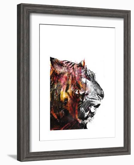 Bloodbeat II-Alex Cherry-Framed Art Print