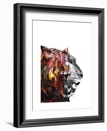 Bloodbeat II-Alex Cherry-Framed Art Print