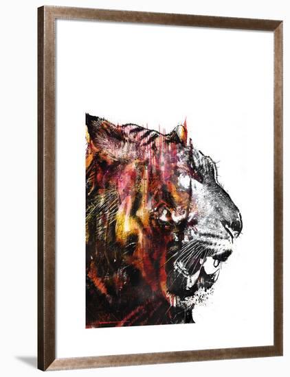 Bloodbeat II-Alex Cherry-Framed Art Print