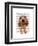 Bloodhound Puppy-Fab Funky-Framed Art Print