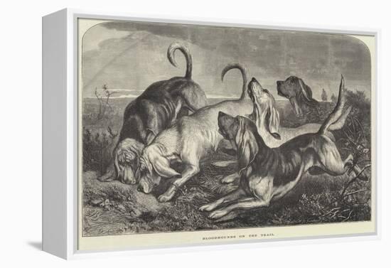 Bloodhounds on the Trail-George Bouverie Goddard-Framed Premier Image Canvas