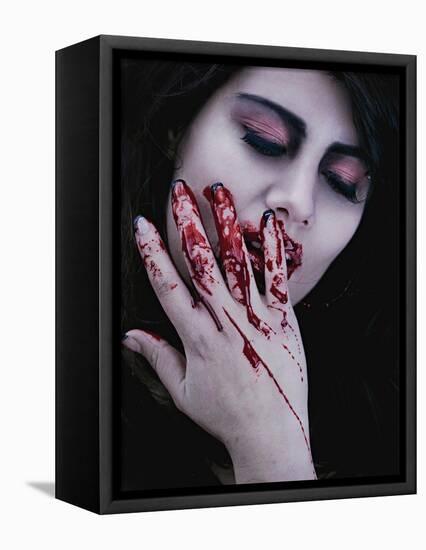 Bloodletting-Maria J Campos-Framed Premier Image Canvas