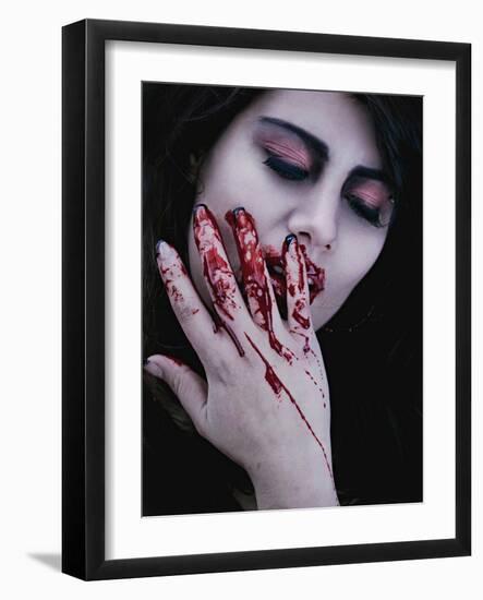 Bloodletting-Maria J Campos-Framed Photographic Print