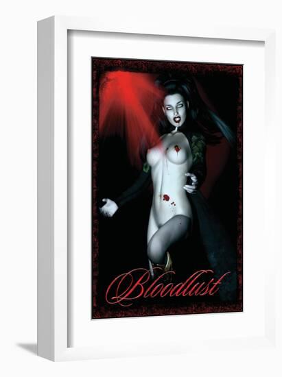 Bloodlust at Twilight-null-Framed Art Print