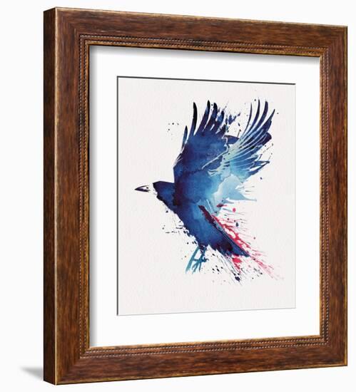 Bloody Crow-Robert Farkas-Framed Art Print