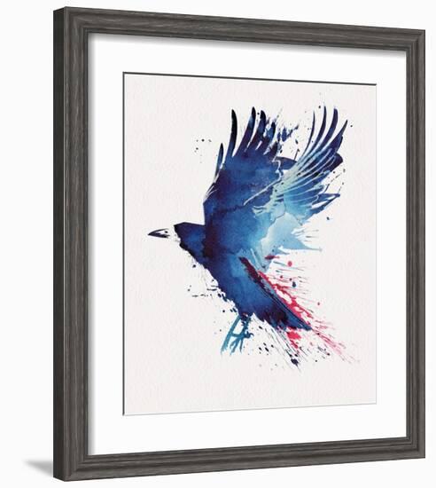 Bloody Crow-Robert Farkas-Framed Art Print