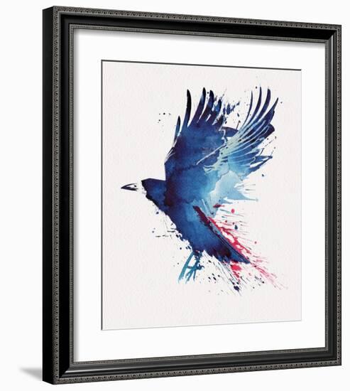 Bloody Crow-Robert Farkas-Framed Art Print