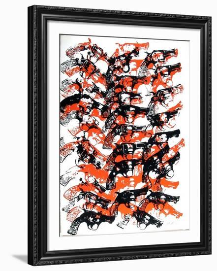 Bloody Guns-Arman-Framed Limited Edition