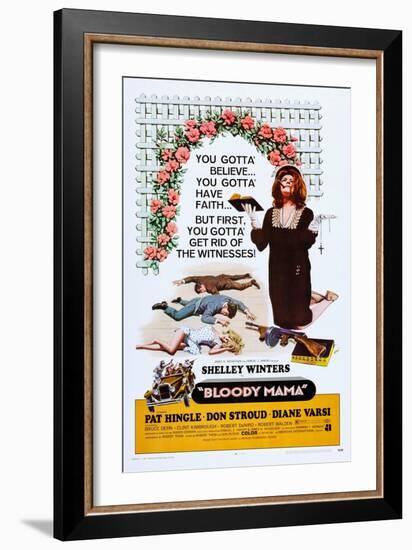 Bloody Mama-null-Framed Art Print