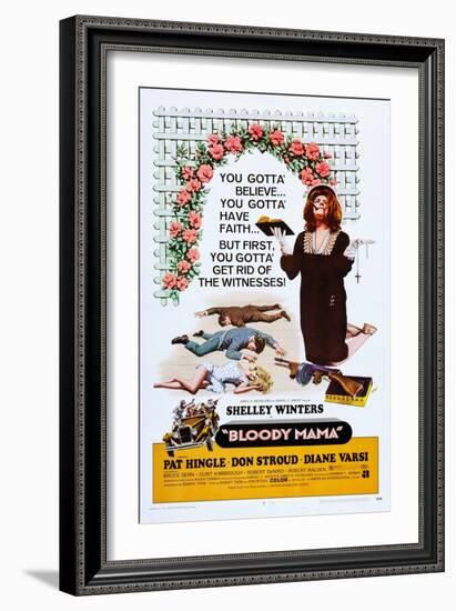 Bloody Mama-null-Framed Art Print