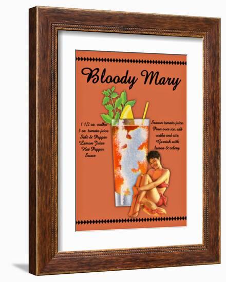 Bloody Mary Cocktail-null-Framed Giclee Print