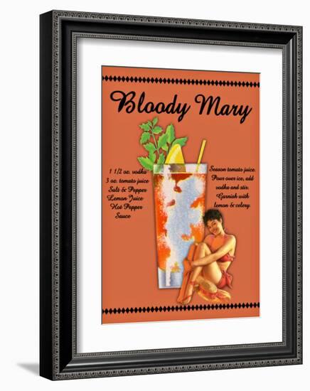 Bloody Mary Cocktail-null-Framed Giclee Print