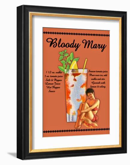 Bloody Mary Cocktail-null-Framed Giclee Print