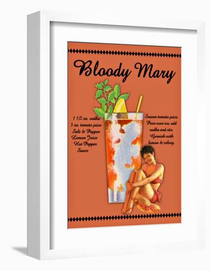 Bloody Mary Cocktail-null-Framed Giclee Print