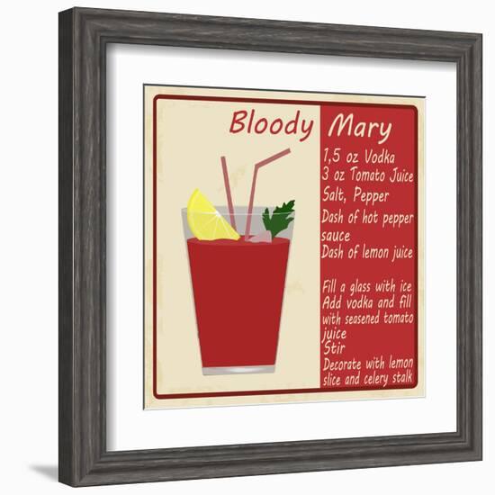 Bloody Mary Cocktail-radubalint-Framed Art Print