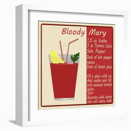 Bloody Mary Cocktail-radubalint-Framed Art Print