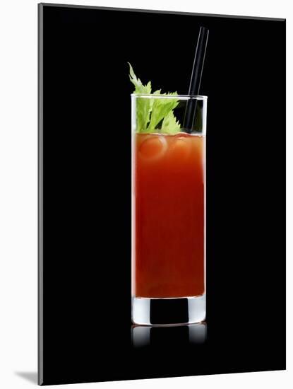 Bloody Mary with Straw-Walter Pfisterer-Mounted Photographic Print