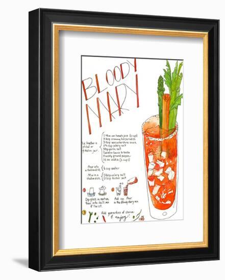 Bloody Mary-Marcella Kriebel-Framed Art Print