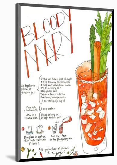 Bloody Mary-Marcella Kriebel-Mounted Art Print