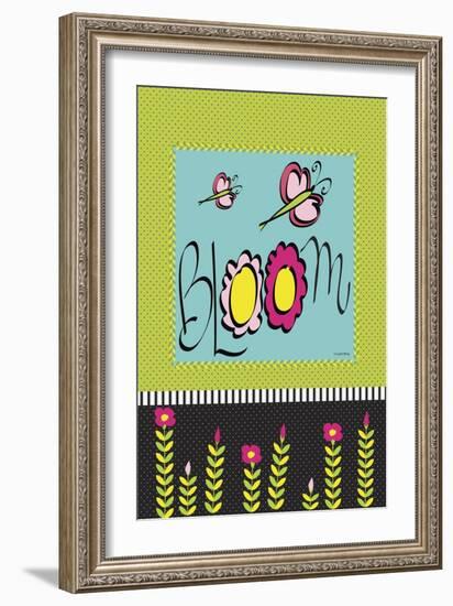 Bloom Flag-Leslie Wing-Framed Giclee Print