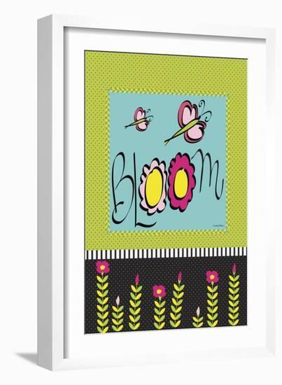 Bloom Flag-Leslie Wing-Framed Giclee Print