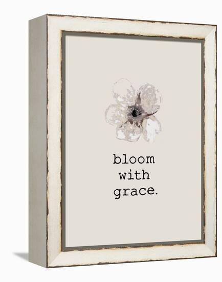 Bloom Grace-Victoria Brown-Framed Stretched Canvas