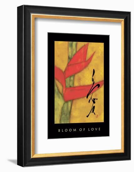 Bloom Of Love 1-Sybil Shane-Framed Art Print