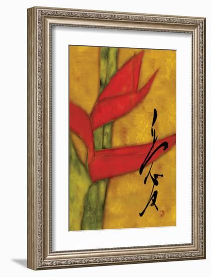 Bloom of Love II-Sybil Shane-Framed Art Print