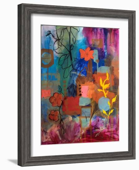 Bloom Where You Are-Robin Maria-Framed Art Print