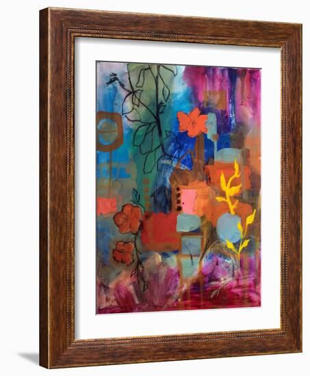 Bloom Where You Are-Robin Maria-Framed Art Print