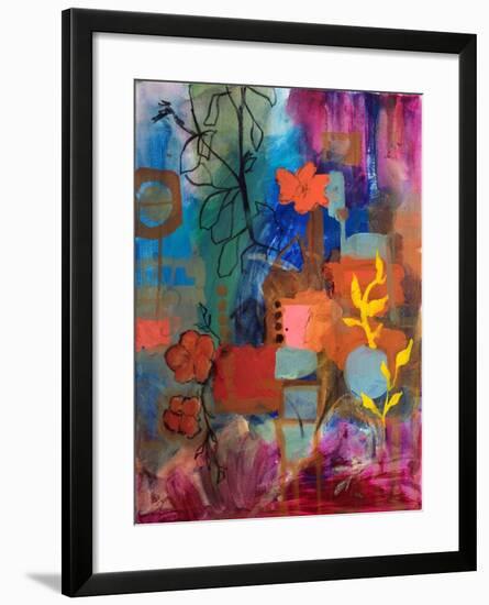 Bloom Where You Are-Robin Maria-Framed Art Print